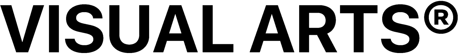 logo visual arts agencia de marketing en mallorca de color negro